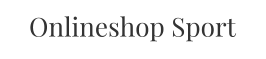 Onlineshop Sport