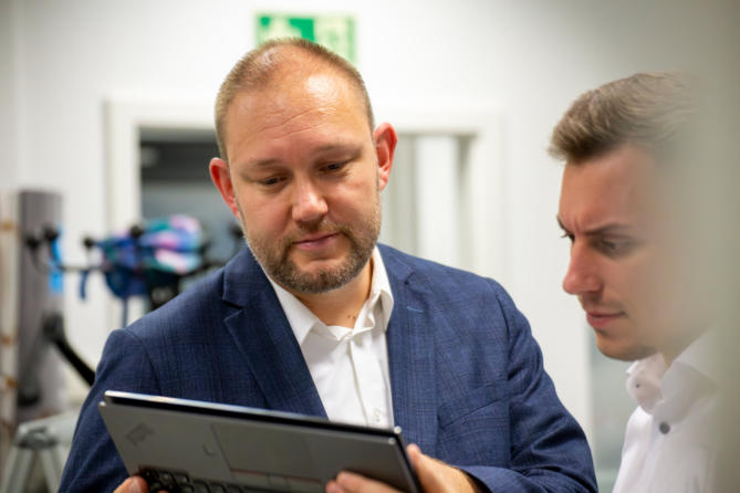 Business-Portrait als Auftragsarbeit