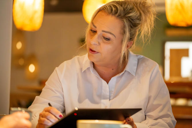 Business-Portrait als Auftragsarbeit