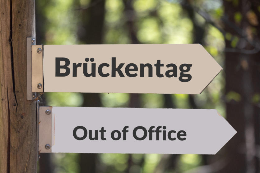 Brückentag out of Office (geschlossen)